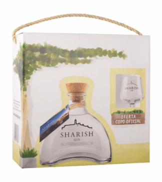 003519 - Kit Sharish Gin – 500Ml 40% Com Copo
