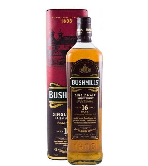 Bushmills 16 Anos c/ Estojo 70cl