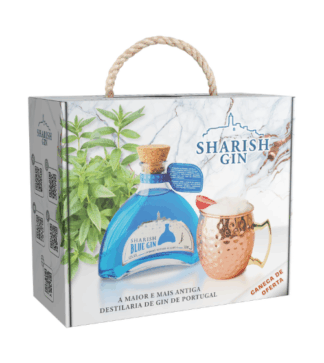 007481 - Sharish Blue Gin 50 Cl (Pack C Copo)