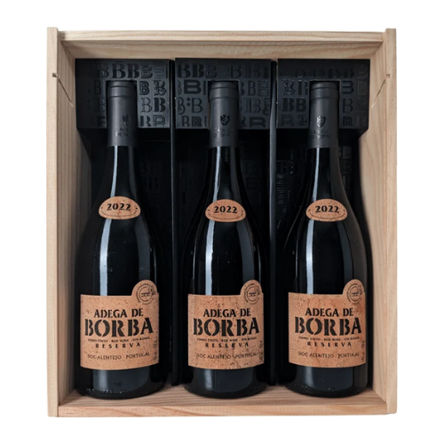 009122 - Borba Tinto Rotulo De Cortiça 0,75L. (Cx. Mad. 3)